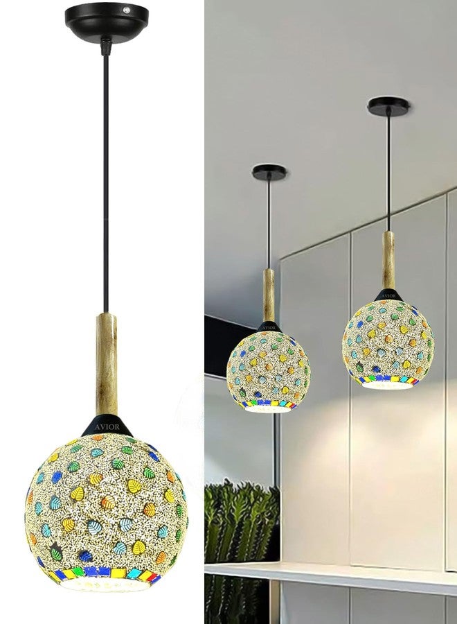 Avior Handicrafted Pendant Light, Pendant Lamps, Bedroom lamp, Over Dining Table Lights and Decoration lamp (Pack of 1) - Image 1